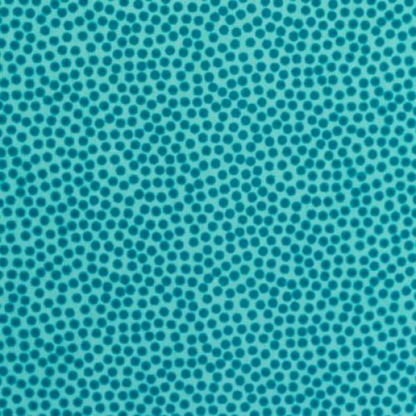 Baumwolle Dotty Petrol/Mint by Swafing